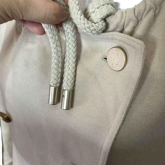 Max Mara Double Breasted Chunky Ties Blazer Wool Angora Rabbit Women’s Size US 6 - Picture 16 of 16